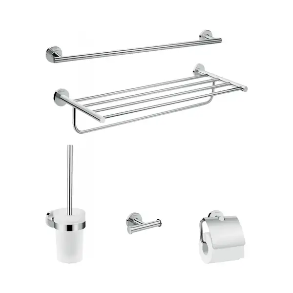 Набір аксесуарів 5 в 1, Hansgrohe Logis Universal, хром (41728000)