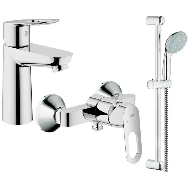 Комплект змішувачів Grohe BauLoop для душа, хром (123220S)