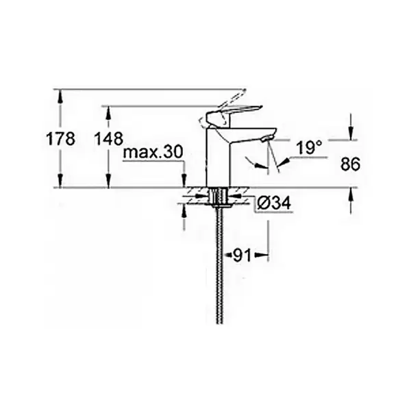 GROHE Набор смесителей для душа BauLoop  (123220s) (123220S) фото 3 Aquada.com.ua