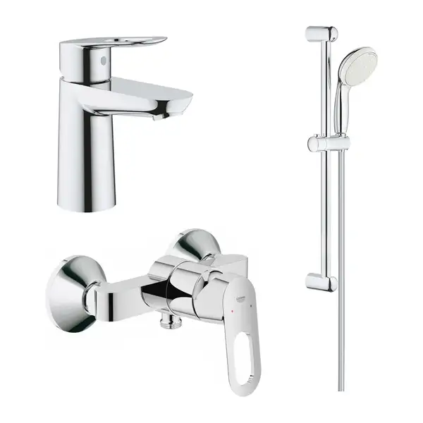 Комплект змішувачів Grohe BauLoop для душа, хром (123220S)