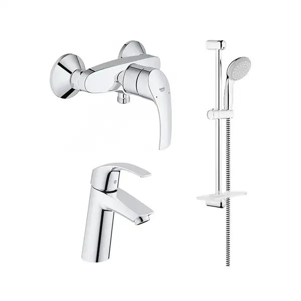 GROHE набір змішувачів для душу Eurosmart  M-Size (123244M) (123244M) фото 4 Aquada.com.ua
