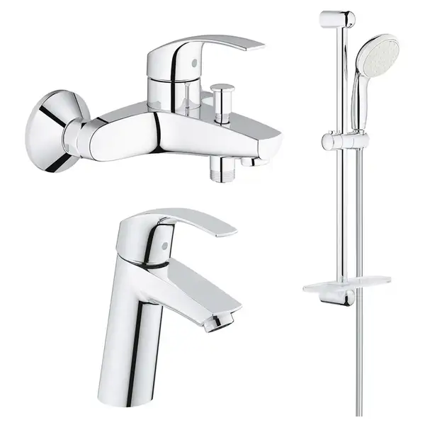 Набір змішувачів Grohe Eurosmart M-Size для ванної кімнати (123246M)