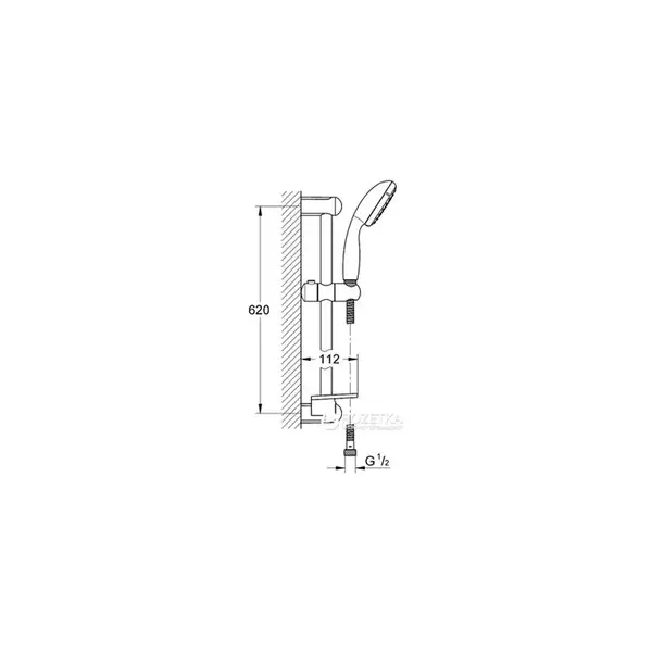 Grohe Eurosmart M-Size Набор смесителей, хром (123248MK)