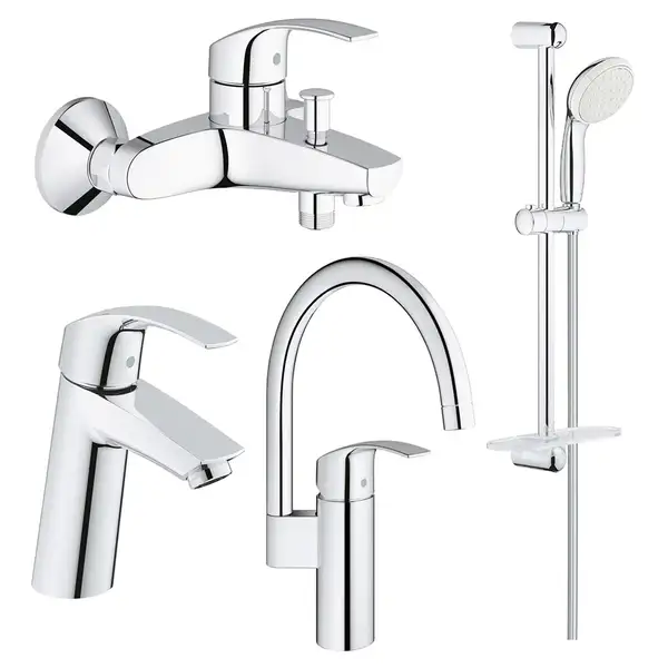 Grohe Eurosmart M-Size Набор смесителей, хром (123248MK)