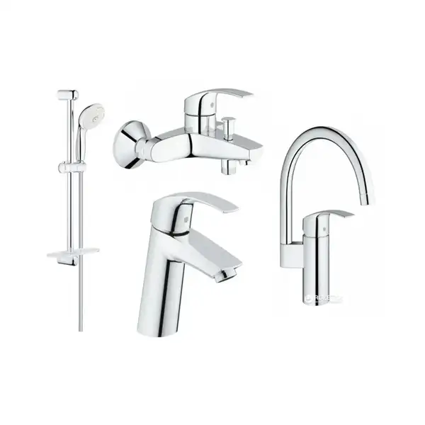 Grohe Eurosmart M-Size Набор смесителей, хром (123248MK)