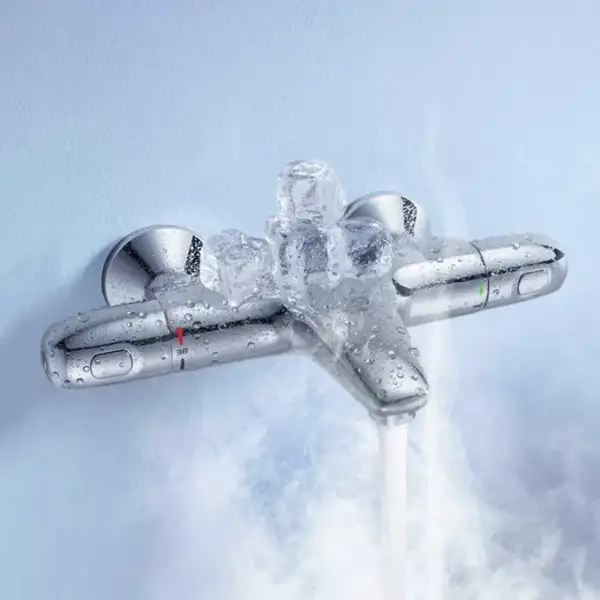 GROHE Набiр змiшувачiв EUROSMART 3 в 1, для ванни та душу з термостатом (34101TM) (34101TM) фото 5 Aquada.com.ua