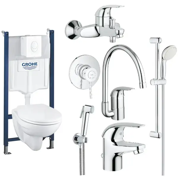 Большой набор для дома Grohe Mega Bundle 39117MB0