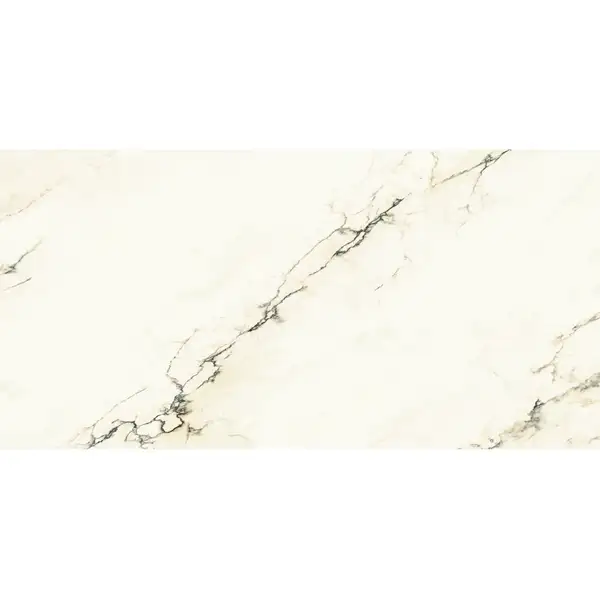 Плитка настенная Fiandre Marmi Maximum Imperial White 150 х 75 см Lucidato (MML186715) фото 1 Aquada.com.ua