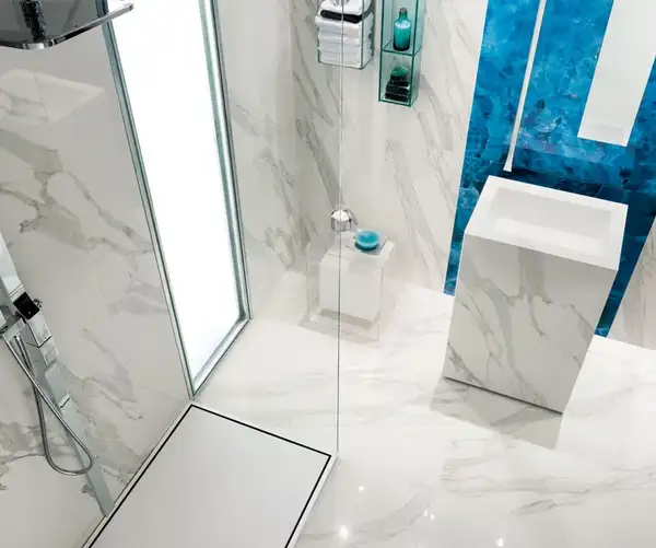 Керамическая плитка Mirage Jewels, Calacatta Reale 120x240 LUC, глянцевая (JW 02 LUC 120x240) фото 3 Aquada.com.ua
