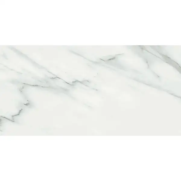 Керамогранит Mirage Jewels Statuario Venato 120 х 278 см (6 мм) SILK матовый (JW 14 SLK 120x278) фото 2 Aquada.com.ua