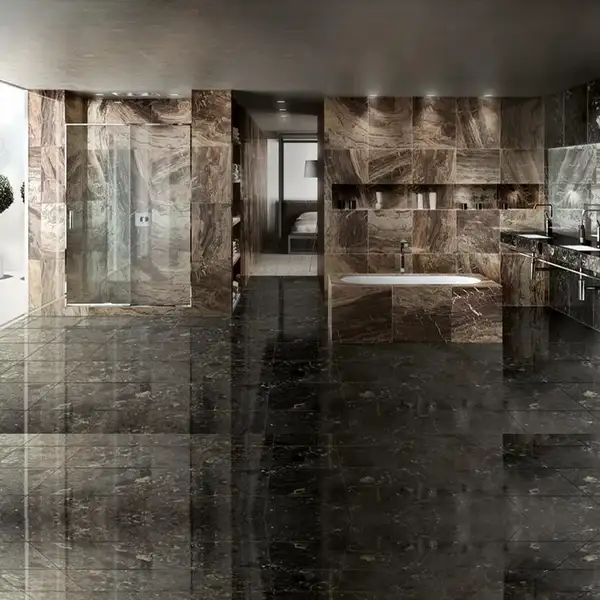 Керамогранит REX CERAMICHE REX MAGNUM I Marmi Marble Brown Lucido 80X240 (744471) фото 2 Aquada.com.ua