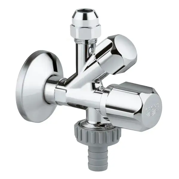 Grohe Запорний, кутовий вентиль 1/2" для стиральной или посудомоечной машин (22036000) фото 1 Aquada.com.ua