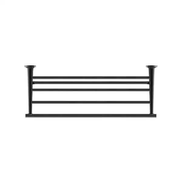 Полочка для полотенец 610 х 232 мм Duravit Starck T, чёрный матовый (0099444600) фото 1 Aquada.com.ua