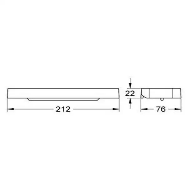GROHE Полочка в ванную EUROSMART COSMOPOLITAN (18349L02) (18349L02) фото 2 Aquada.com.ua