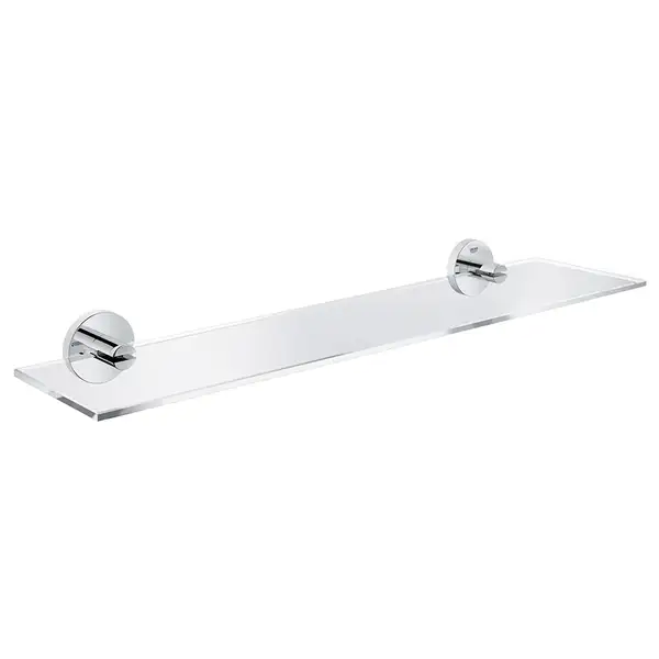 GROHE Полочка стеклянная Essentials , 530мм (40799001) фото 4 Aquada.com.ua