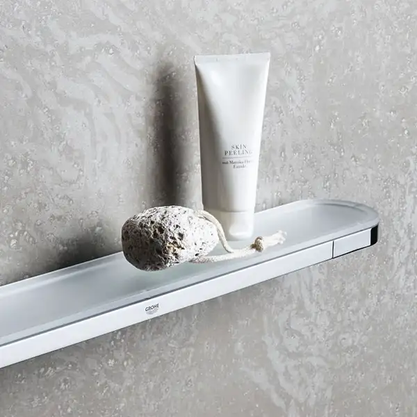 Полиця для ванної кімнати скляна Grohe Selection (41057000)