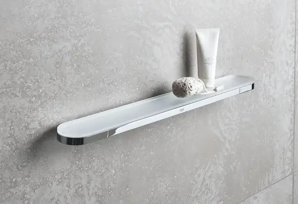 Полиця для ванної кімнати скляна Grohe Selection (41057000)