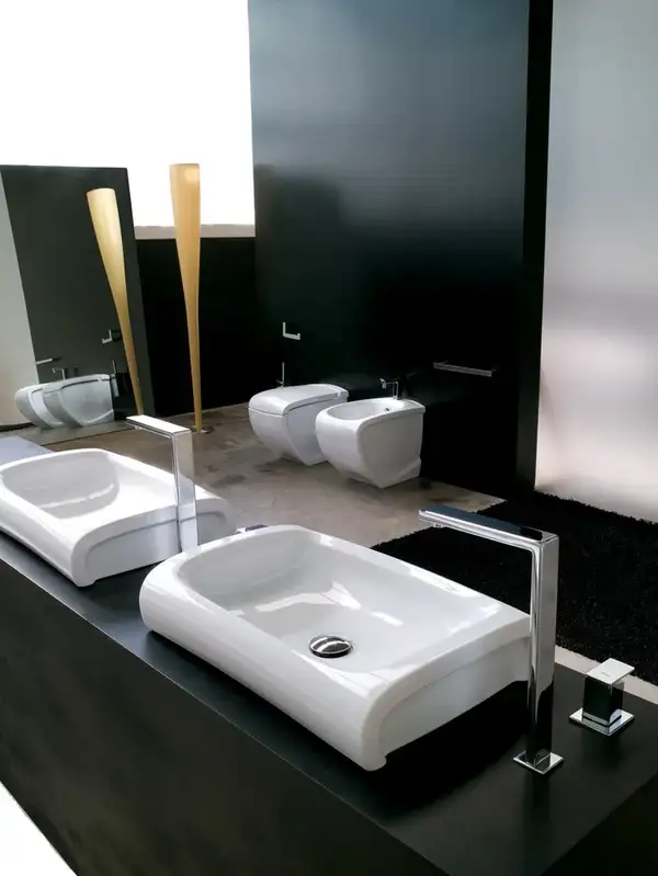 ARTCERAM Раковина Art Ceram Hi-line накладная 70 х 41 х 13 см (HIL003 01; 00) фото 2 Aquada.com.ua