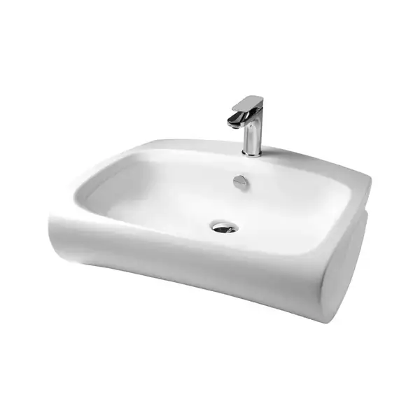 ARTCERAM Раковина Art Ceram Hi-line 650x515х223 мм (HIL004 01; 00) фото 1 Aquada.com.ua