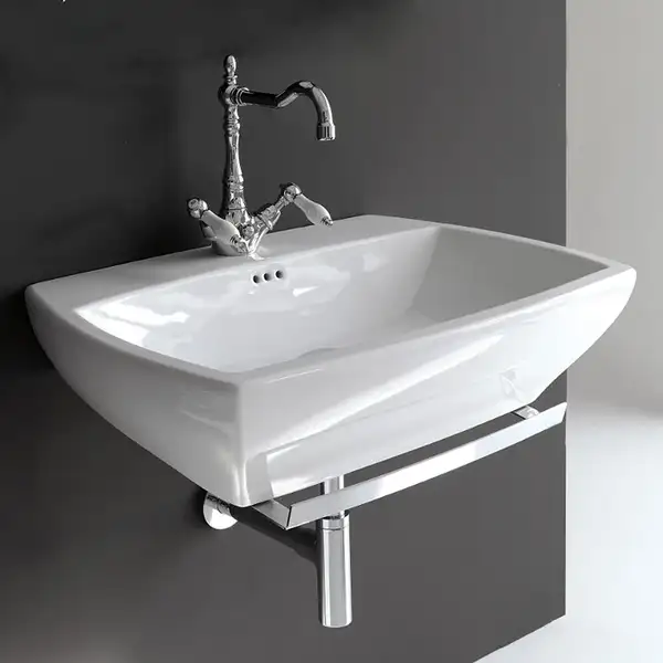 Раковина подвесная Artceram Jazz 70х48 белая (JZL005) фото 2 Aquada.com.ua