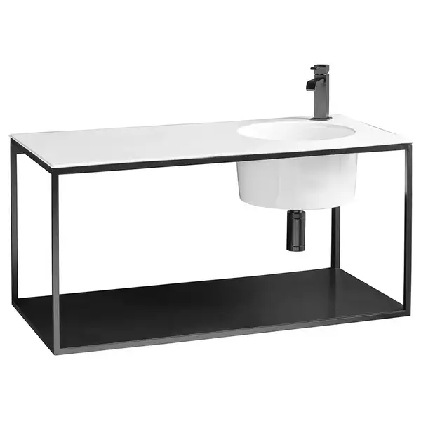 Раковина встраиваемая в столешницу сверху 80 х 48 см AXA Skyland, белый матовый (32137012) фото 2 Aquada.com.ua