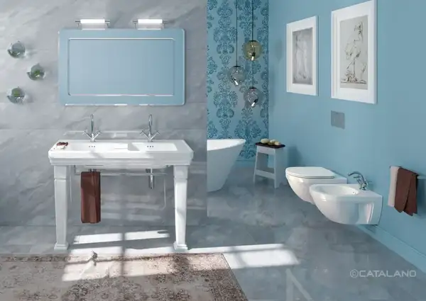 Раковина двойная Catalano Canova Royal 125 х 54 см (1125CV00) фото 2 Aquada.com.ua