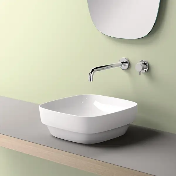 Раковина накладная на столешницу Catalano Green Lux 40 x 40 см (140AGRLX00) фото 3 Aquada.com.ua
