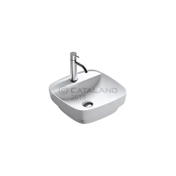 Раковина накладная на столешницу Catalano Green Lux 42 х 42см (142GRLX00) фото 1 Aquada.com.ua