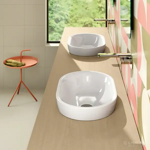 Раковина накладная на столешницу Catalano Sfera 55 x 35 см (155ASF00) фото 2 Aquada.com.ua