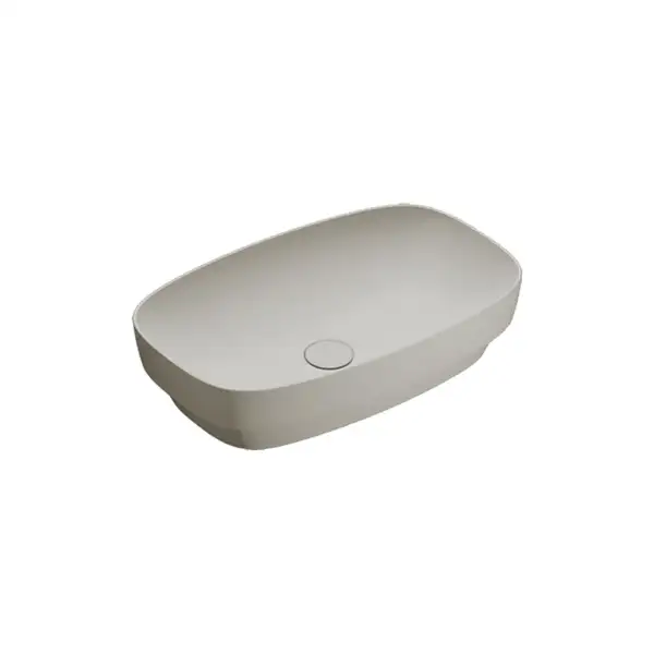Раковина накладная на столешницу Catalano Green Lux / Colori 60 х 38 см Satin cement (160AGRLXCS) фото 1 Aquada.com.ua