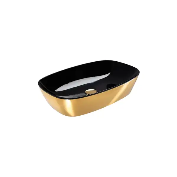 Раковина накладная на столешницу Catalano Gold & Silver 60 х 40 см (160APGRLXNO) фото 1 Aquada.com.ua