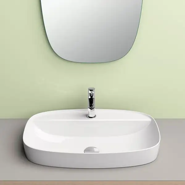 Раковина накладная на столешницу Catalano Green Lux 60 x 40 см (160GRLX00) фото 2 Aquada.com.ua