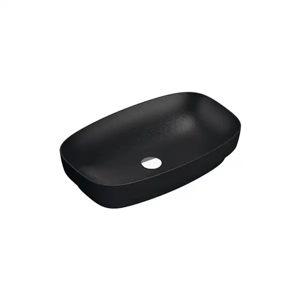 Раковина накладная на столешницу Catalano Сolori Satin black 65 х 40 см (165AGRLXNS) фото 1 Aquada.com.ua