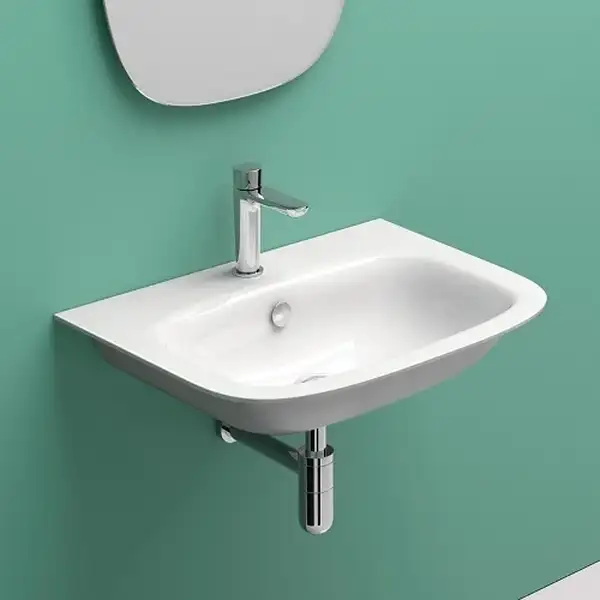 Раковина подвесная Catalano Green One 65 х 50 см (165GRON00) фото 2 Aquada.com.ua