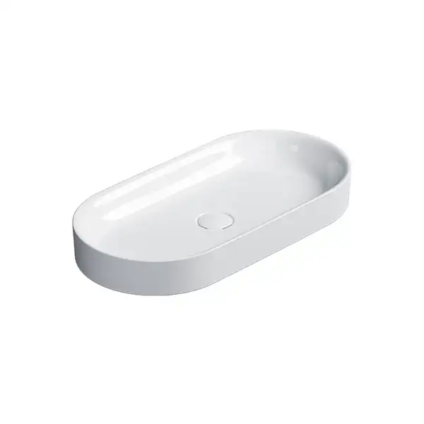 Раковина накладная на столешницу Catalano Horizon 75 х 35 см, Glossy white (170AHZ00) фото 1 Aquada.com.ua
