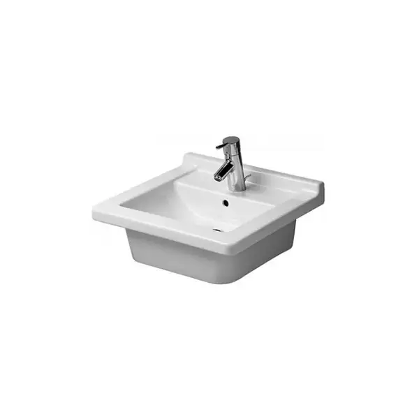 Встраиваемая раковина Duravit Starck 3 480 х 465 мм (0303480000) фото 1 Aquada.com.ua