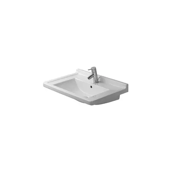 Раковина Duravit Starck 3 79х49 см (0304700000) фото 1 Aquada.com.ua