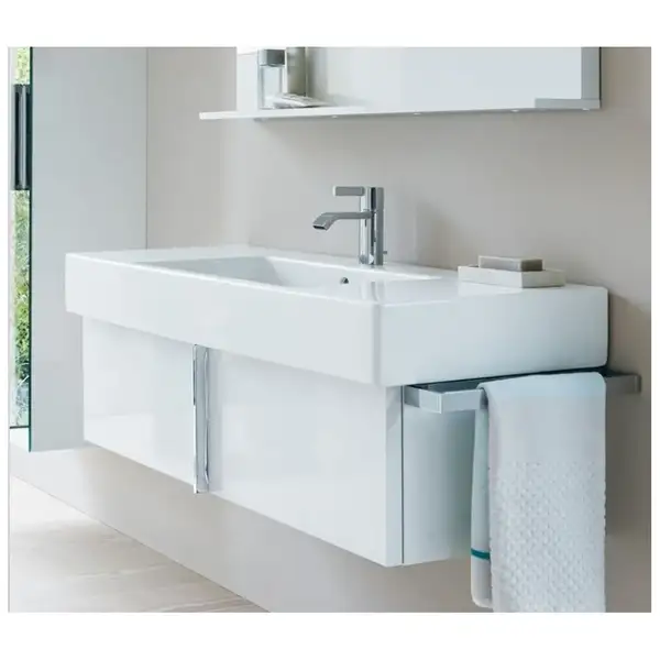 Раковина Duravit Vero 125х49 см (0329120000) фото 3 Aquada.com.ua