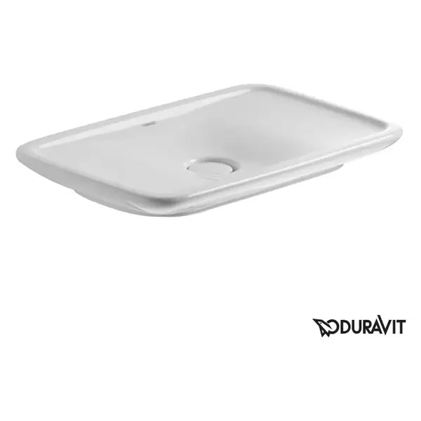 Раковина накладная на столешницу Duravit Pura Vida 69,5х41,5 см (0370700000) фото 1 Aquada.com.ua