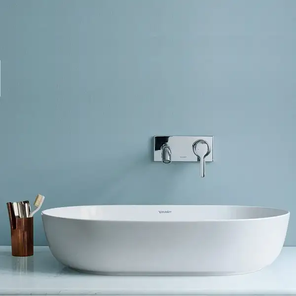 Раковина на столешницу Duravit Luv 800мм, белая (0379800000) фото 2 Aquada.com.ua