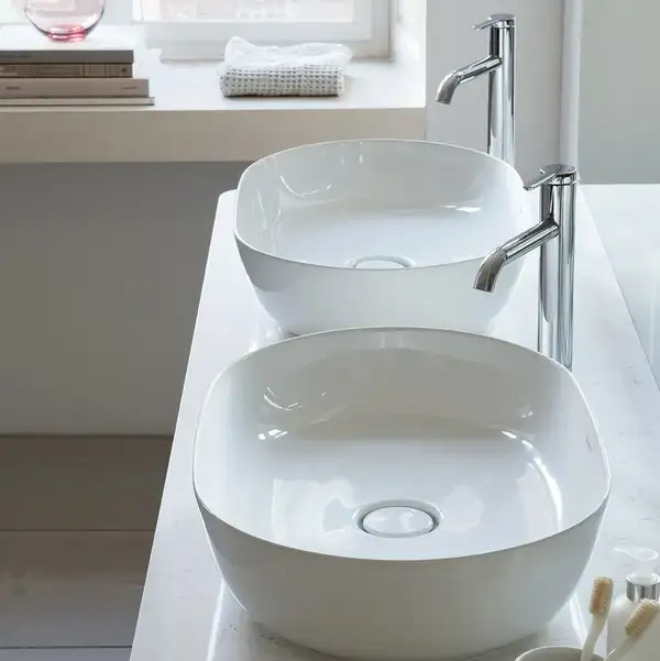 Раковина на столешницу Duravit Luv 800мм, белая (0379800000) фото 3 Aquada.com.ua