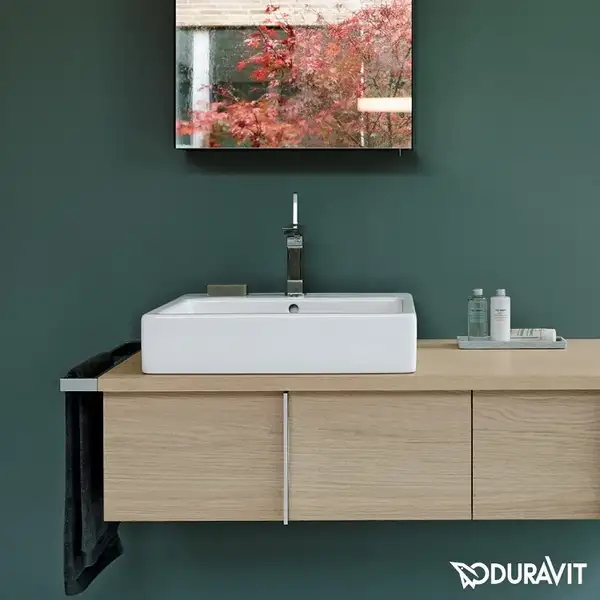 Раковина накладная на столешницу Duravit Vero 59,5х46,5 см (0452600000) фото 2 Aquada.com.ua