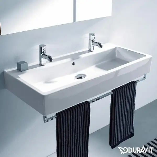 Раковина Duravit Vero 100х47 см (0454100024) фото 2 Aquada.com.ua