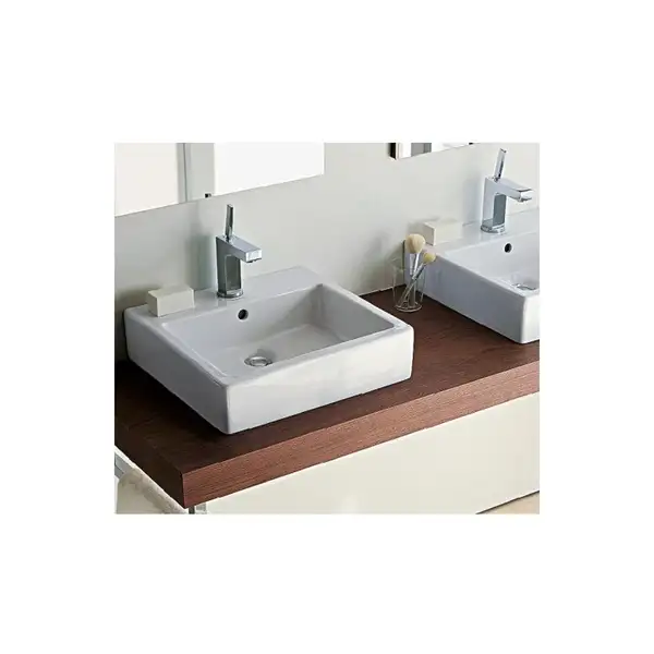 Раковина накладнафя на столешницу Duravit Vero 60х46,5 см (0454600000) фото 3 Aquada.com.ua