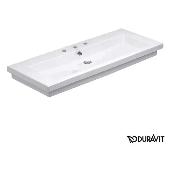 Раковина для мебели Duravit 2nd floor 120х50,5 см (0491120030) фото 1 Aquada.com.ua
