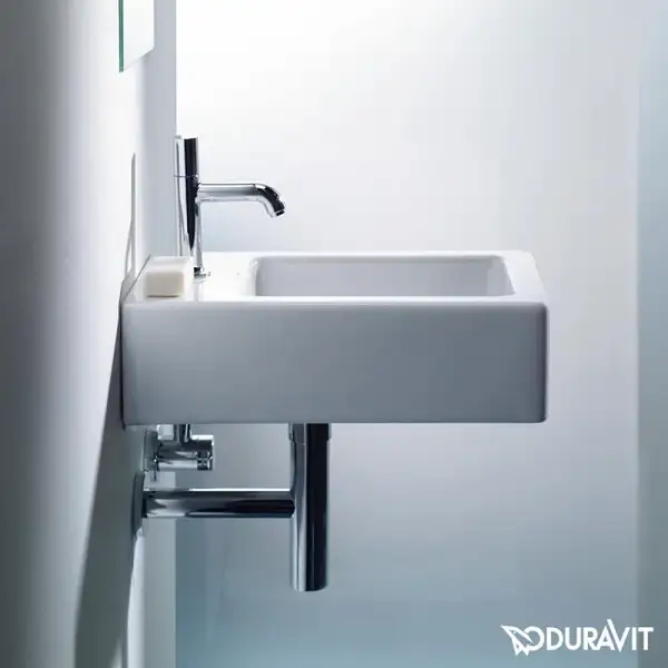 Раковина Duravit Vero 45х25 см (0702250000) фото 4 Aquada.com.ua