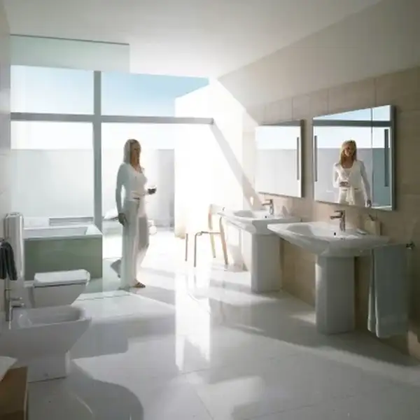 Подвесной умывальник Duravit Caro 500х365 мм. (0791500000) фото 2 Aquada.com.ua