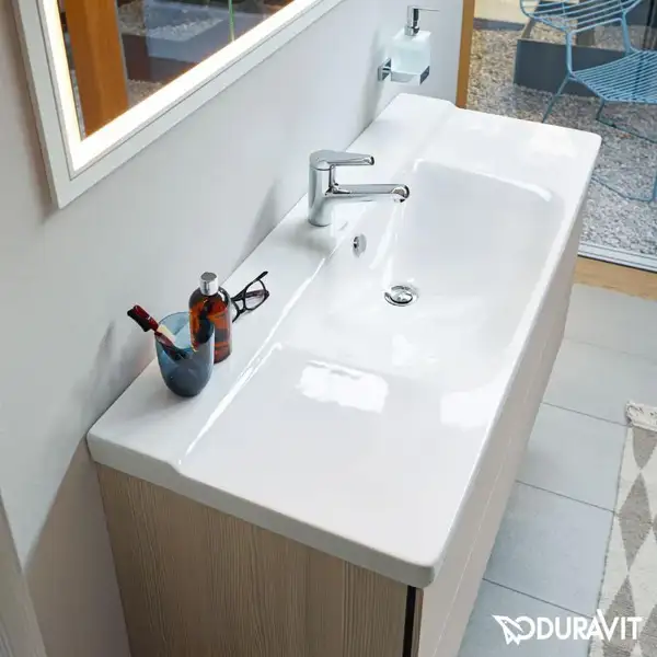 Раковина для мебели Duravit P3 Comforts 1250 х 495 мм (2332120000) фото 2 Aquada.com.ua