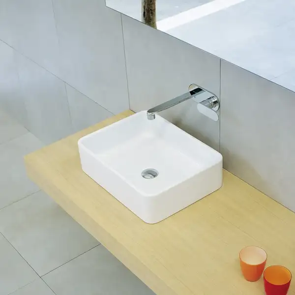 Раковина накладная на столешницу Flaminia Miniwash 48 х 36 х h13 см (MWL48) фото 1 Aquada.com.ua