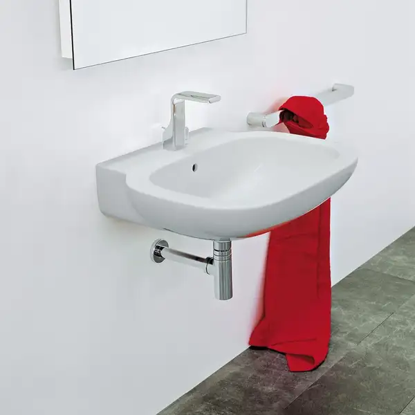Раковина подвесная Flaminia Sprint 64 х 52 х h18 см (SR64L) фото 1 Aquada.com.ua